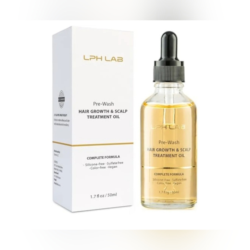 🌈 LPH Lab Hair Growth & Scalp Treatment Oil, 1.7 Fl Oz
